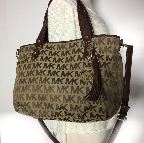 Michael Kors Handbags - Michael Kors Monogram Hobo Handbag